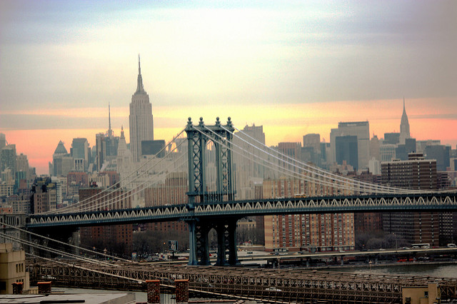 New York City and the Manhattan Bridge